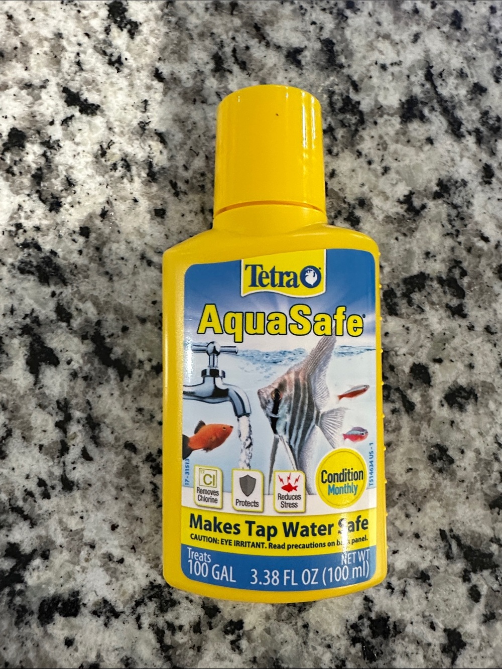 AquaSafe Tap Water Conditioner - Yellow